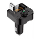 thumbnail image 1 of Transmisor Receptor De Audio Estéreo Fm Bluetooth Mp3 P/auto Negro, 1 of 5