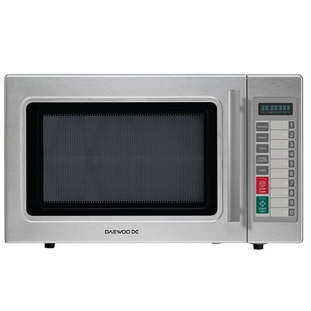 Daewoo KOM-9P5CES Commercial Microwave Oven 1.0 Cu. Ft., 1000W | Stainless Steel