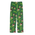thumbnail image 3 of The Grinch Christmas Pajamas Pants Gr1nch Hello 2024 Kitty Pajama Pants S-anrio Y2K Cartoon Couple Home Sleepwear Soft Kawaii Pants Autumn Woman Casual Warm Trousers, 3 of 3