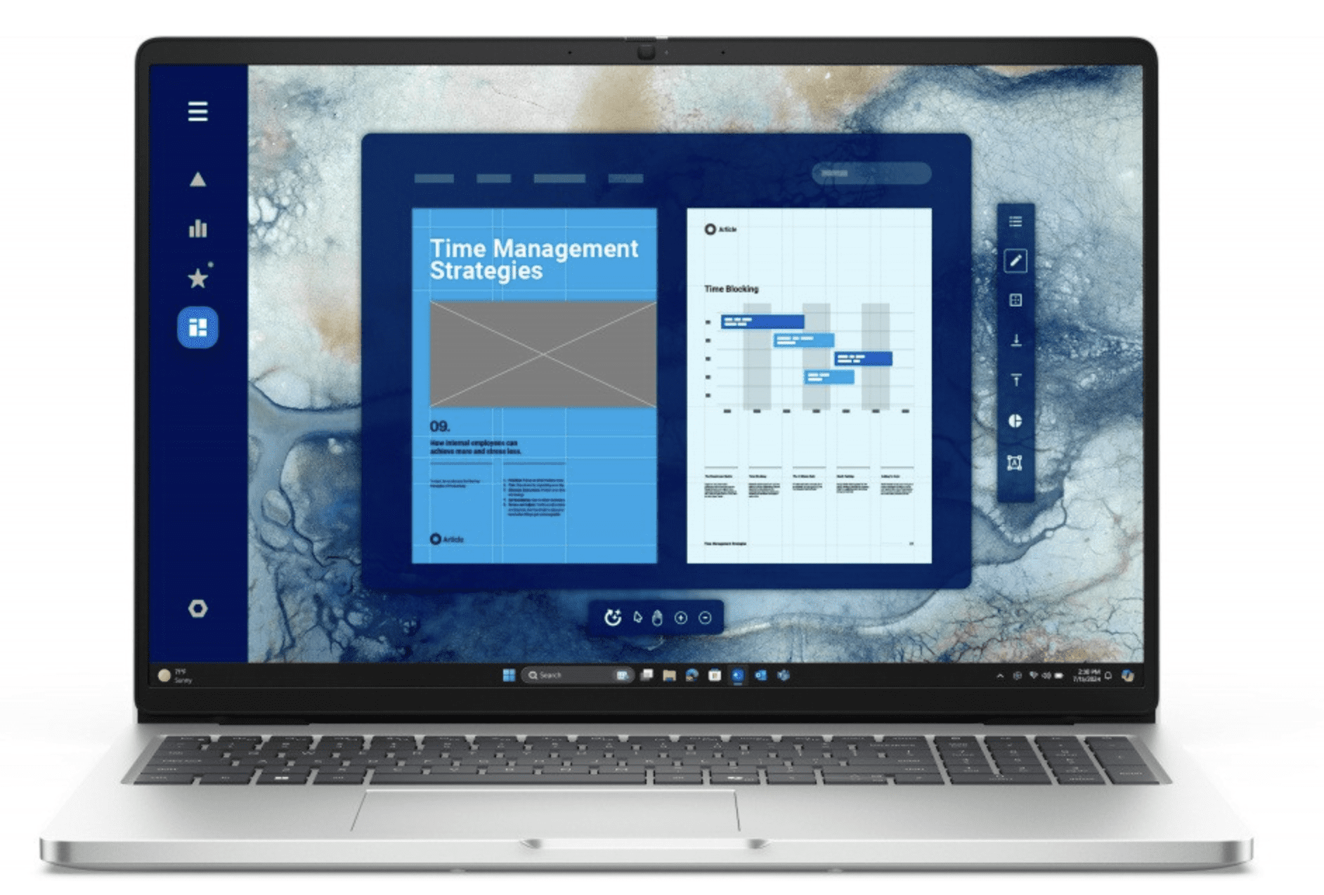 Laptop Dell Pro 16" AMD Ryzen™ AI 7 350 | 32GB DDR5 | 1TB SSD | Windows 11 Pro | Copilot+ PC | Wi-Fi 6E Teclado en Español.