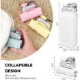 thumbnail image 2 of Collapsible Water Bottles, 20oz Silicone Reusable Water Bottle with Straw and Strap, Leakproof Foldable Sports Water Bottle, 2 of 5