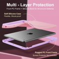 thumbnail image 4 of Kids Shockproof Case for iPad 7/8/9 Gen 10.2", Kickstand, Hand Strap & Pencil Holder, 4 of 9