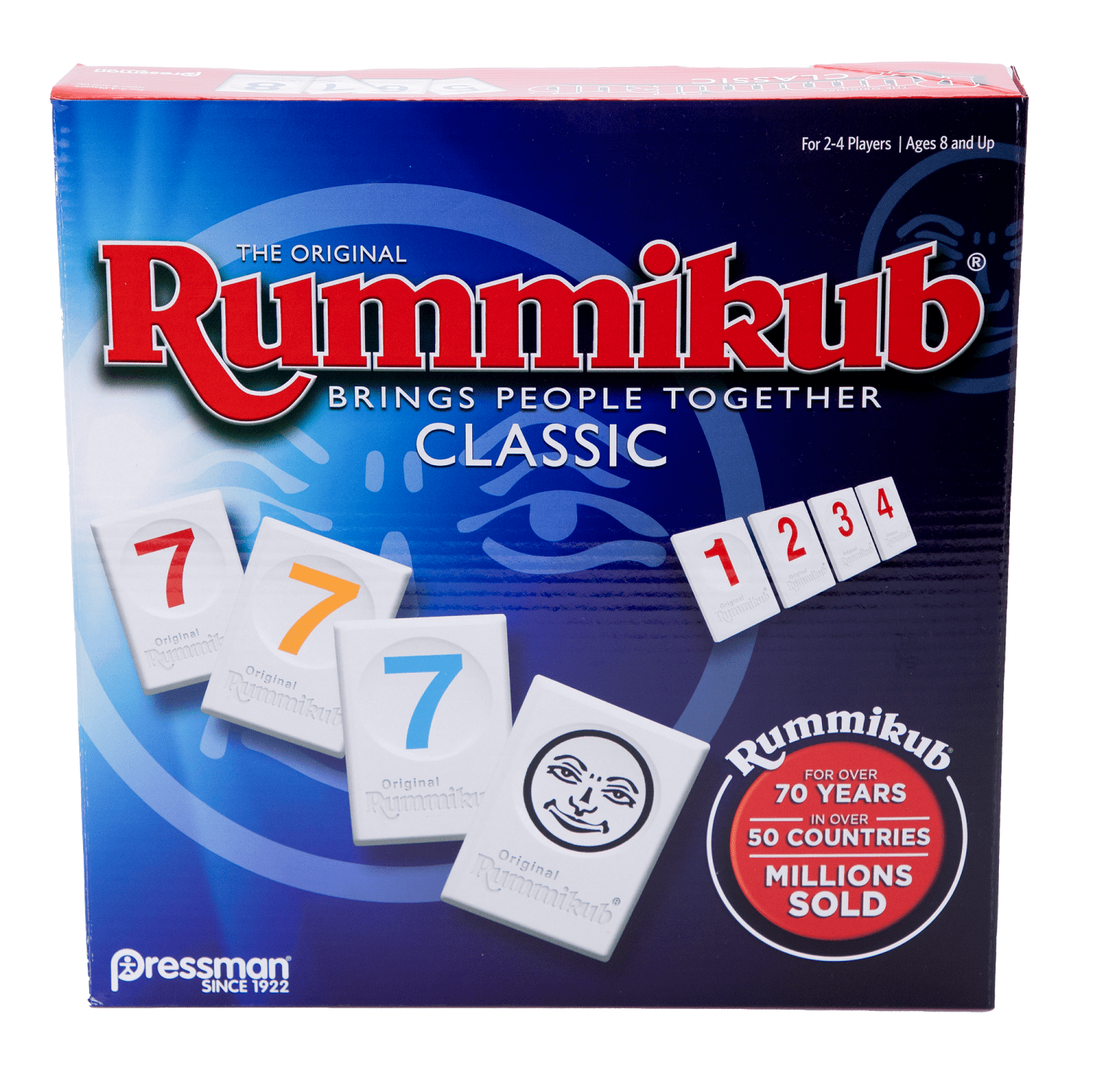 Pressman Rummikub Classic Edition Game - Original Rummy Tile Game for Kids and Adults