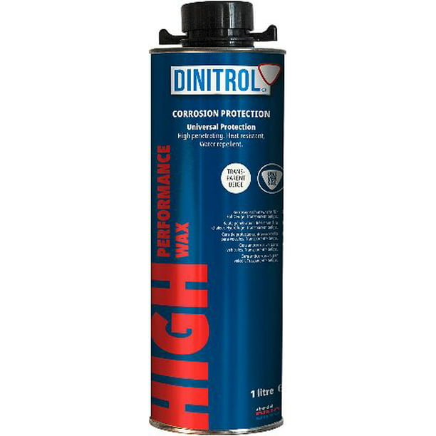 DINITROL High PerFormance Cavity Wax For Corrosion Protection - Whitish  Transparent 1L Can 