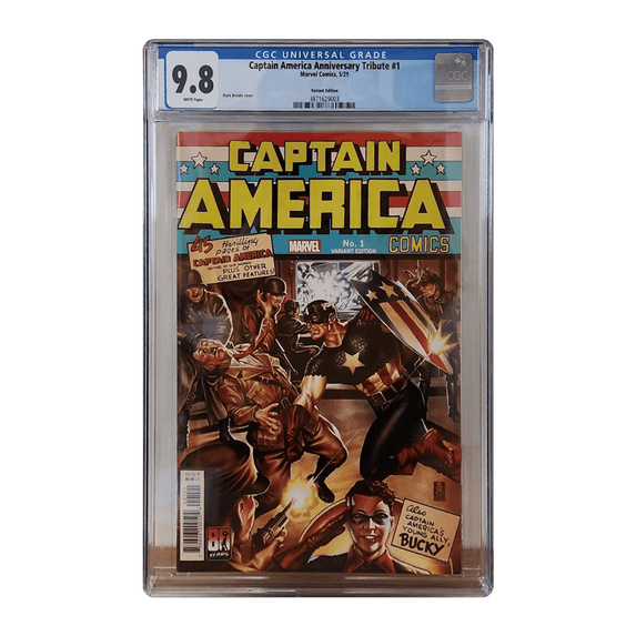 Captain America Anniversary Tribute #1 - CGC 9.8 Comic Book