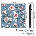 thumbnail image 2 of Floral Style Mahjong Mat 31.5x31.5 Inches Rubber Material Provides Quiet Non-Slip Surface for Tile and Card Game Play, 2 of 7