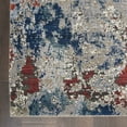thumbnail image 4 of Nourison Artworks Artistic Navy/Brick 7'9" x 9'9" Area Rug, (8x10), 4 of 8