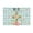 D, variant on D Green Checkered Easter Placemat With Cross Egg Pattern Linen Fabric Heat Insulated For Dining Table Spring