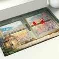 thumbnail image 4 of Felpudo navideño en el alféizar de la ventana, alfombra para entrada, cocina, suelo, baño, sala de estar, pasillo, alfombra para el hogar, 4 of 4