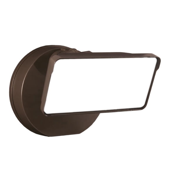 Halo Switch Hardwired LED Bronze Floodlight