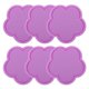 thumbnail image 1 of unbranded 6Ud Protectores Para Portavasos De En Silicona Violeta Con Floral Antivibración, 1 of 6