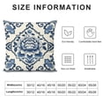 thumbnail image 5 of YANMS Chinoiserie Blue and White Porcelain Lumbar Pillow Covers Farmhouse Cushion Covers Rectangle Pillow Covers Outdoor for Couch Home Decor, 5 of 5