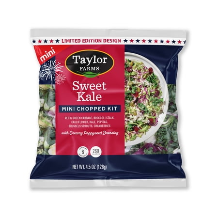 Taylor Farms Sweet Kale Mini Chopped Salad Kit, Fresh