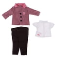 thumbnail image 1 of Traje de ropa de muñeca Linda Set de Dressup Juegos para Muñeca Americana Niños 18 Pulgadas Magideal Traje de ropa de muñeca, 1 of 7