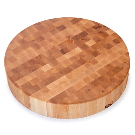 John Boos CCB Reversible Wood Chopping Board, 18" x 18" x 2 1/4", Maple