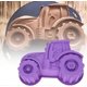 thumbnail image 2 of Tractor Shaped Baking Mold, Chocolate Cake Silicone Mold, Silicone Tractor Cake Mold, 2 of 5