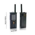 thumbnail image 2 of 4G Quad SIM Outdoor Rugged Phone - 4 Standby,10000mAh Battery,Waterproof Drop-Resistant,Signal Enhancement Antenna for Hiking Camping,2.4" Screen,130MP Camera,Bluetooth‌, 2 of 7