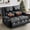 Black, variant on LLappuil Loveseat Recliner Chair, Massage Recliner Chair with Heating, Manual Oversized Recliner Home Theater with Cup Holders, Side Pocket for Adults Brown