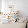 thumbnail image 6 of Homewish Western Cowboy Boots 7-Piece King Bedding,Plants Cactus King Bed in a Bag,Brown Blue,Reversible, 6 of 8