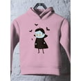 thumbnail image 3 of Cute Halloween Funny Vampire Hoodie Toddler -Image by Shutterstock,  2 Toddler, 3 of 4