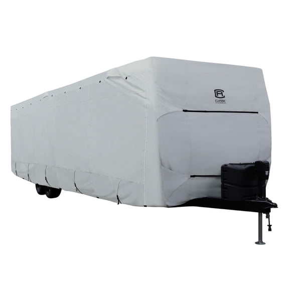 Classic Accessories Over Drive PermaPRO™ Travel Trailer Cover, Fits 15' - 18' RVs