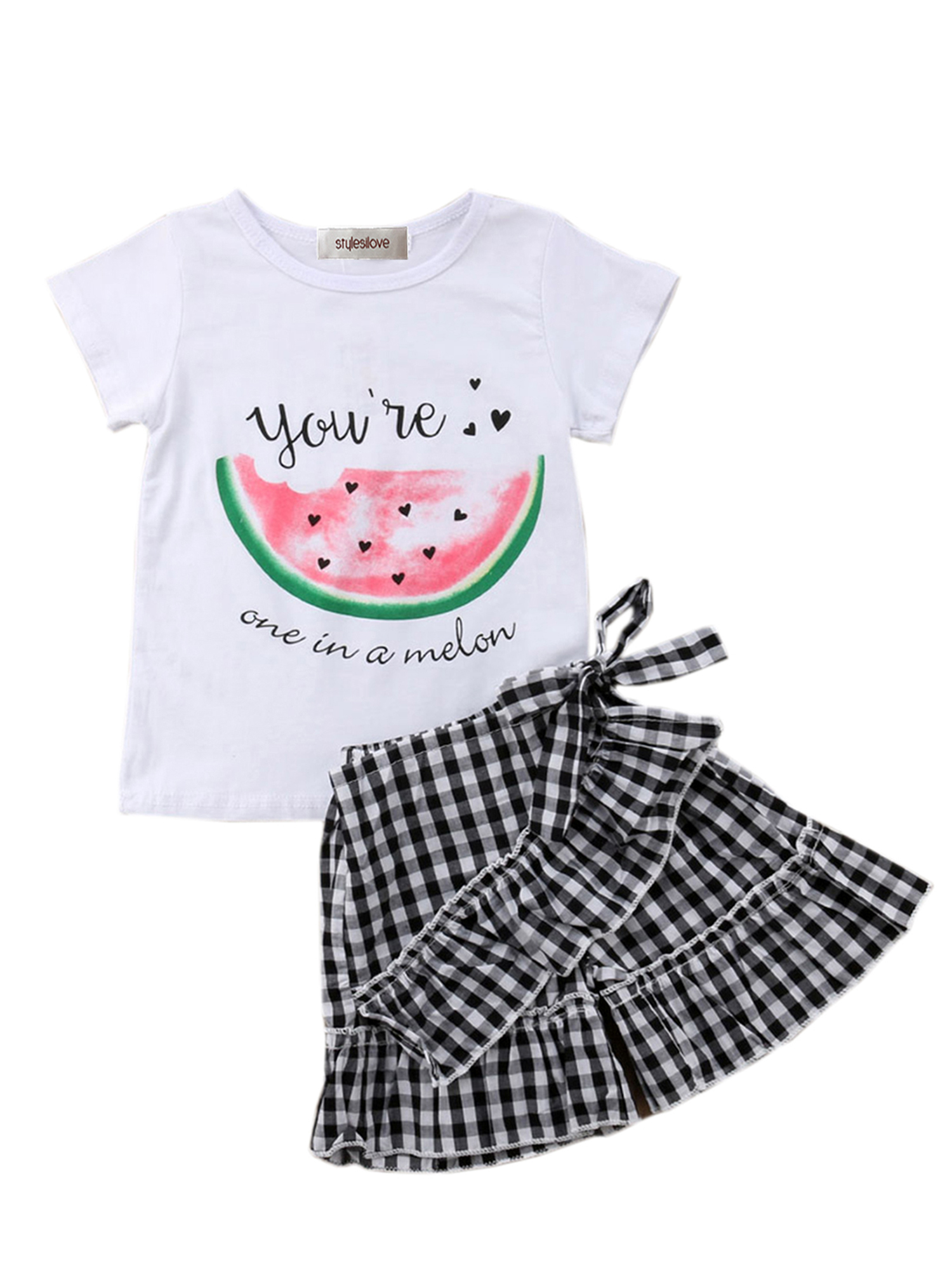 black and white checkered shorts outfit