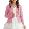 thumbnail image 7 of HIPYLO Baby Band Tees Preppy Tops Teen Girls Graphic Tees White Button Down Shirt Girls T Shirt Size 12 Girls Clothes Cute Clothes Girls Size 10-12, Pink 3-4 Years, 7 of 7