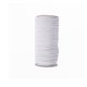 thumbnail image 4 of Ancho cuerda elástica trenzada de punto banda elástica para manualidades de costura DIY / máscara 5 mm blanco 100 yardas Advancent HA5134-04, 4 of 6