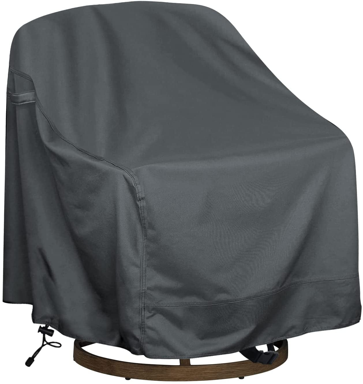 practical Outdoor Swivel Lounge Chair Cover 2 Pack Fits to (39" L X 37