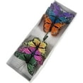 thumbnail image 2 of Berfutall- Feather Butterfly Decorations Set of 12 Vibrant Multi Colored Craft Butterflies on Clip .Party Spring Home Decor Floral Pics…, 2 of 5