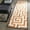 Ivory/Brown, variant on SAFAVIEH Four Seasons Lazar Geometric Polyester Area Rug, Ivory/Grey, 3'6" x 5'6"