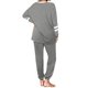 thumbnail image 3 of UVN Sweatsuits Womens 2pcs Sets Jogger Set Casual 2 Piece Outfit Striped Sweatshirts Long Tracksuits, 3 of 6