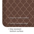 thumbnail image 2 of Newlife By Gelpro Antifatiga Designer Comfort Kitchen Floor Mat 20X32 Trellis Walnut Superficie Resistente A Las Manchas Con Núcleo De Espuma Ergonómica De 3/4 De Espesor Para Salud Y Bienestar, 2 of 5