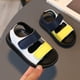 thumbnail image 4 of Sandalias para niños de 3 a 5 años, 4 zapatos para bebés, sandalias ligeras de suela blanda con punta abierta para niños, 4 of 5
