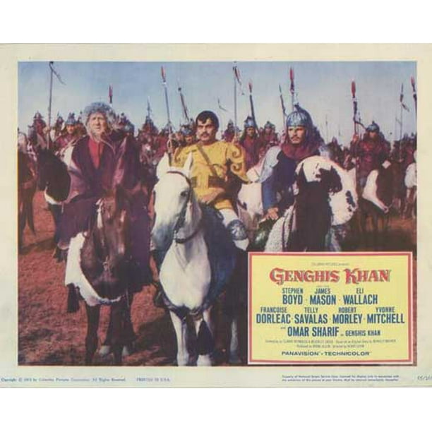 Genghis Khan movie POSTER (Style G) (11" x 14") (1965)