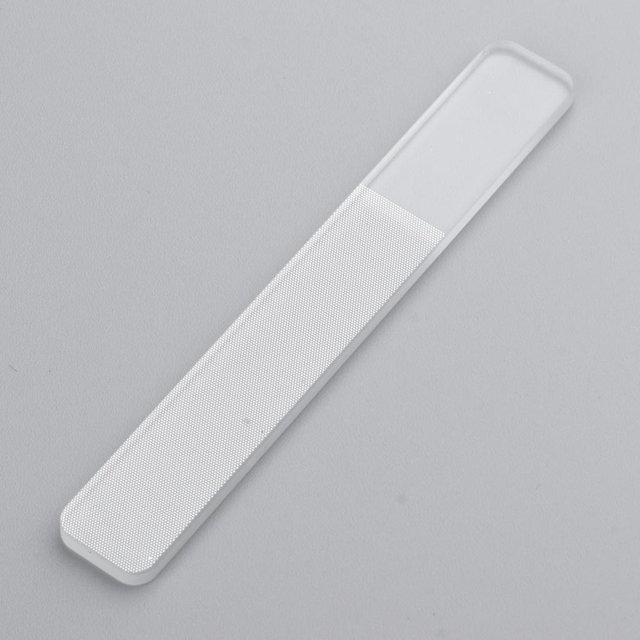 Pulido Lijado Herramienta de manicura Nail Buffer Clear 9cm 01 shamjiam Limas y limas para uñas