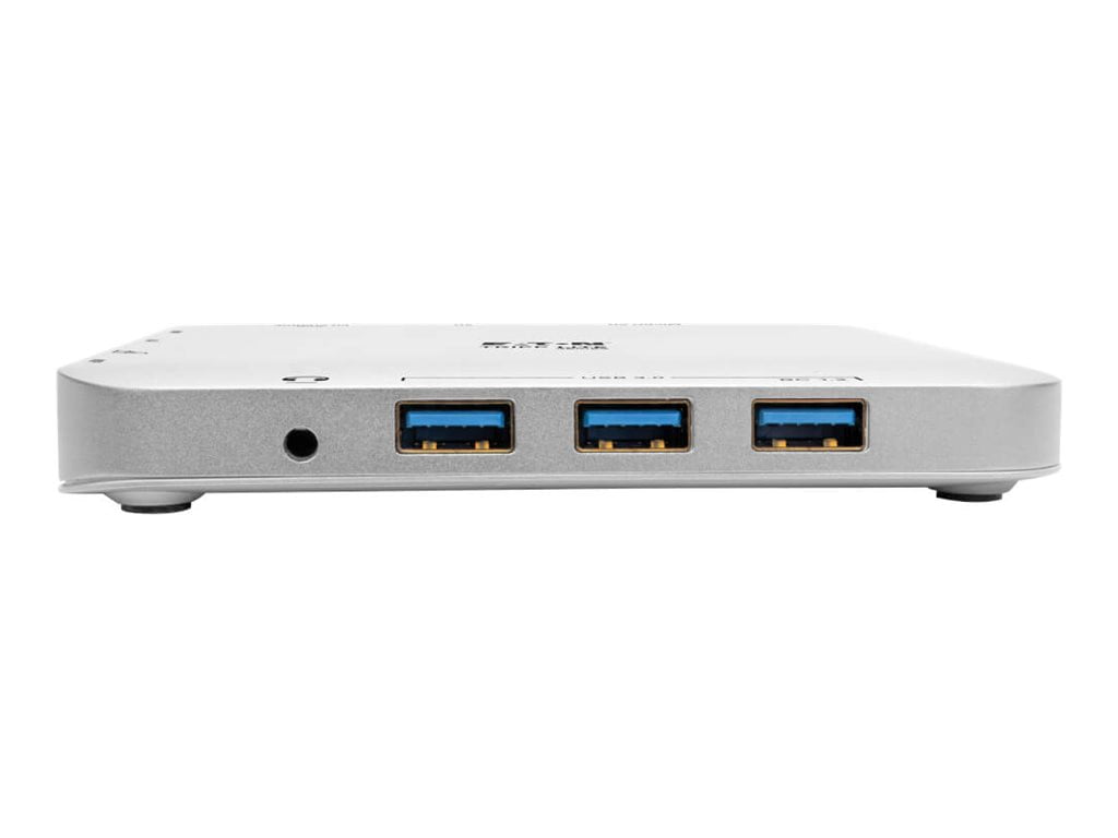 Tripp Lite USB C Docking Station w/ USB Hub mDP HDMI VGA GbE PD Charging 4K (U442-DOCK2-S)