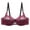 Hot Pink, variant on POIUYTR Women's Plus Size Push-Up Bra - Lace Embroidered Underwire Bra with Light Padding Everyday Wear