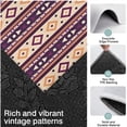 thumbnail image 3 of Teal Triangular and Diamond Shaped Geometric Boho Kitchen Rugs Sets Of 3,Kitchen Runner Rugs Non Skid Washable,Decorative Kitchen Floor Mats for Kitchen,Sink,Laundry,17"x30"+ 17"x47" + 17"x59", 3 of 6