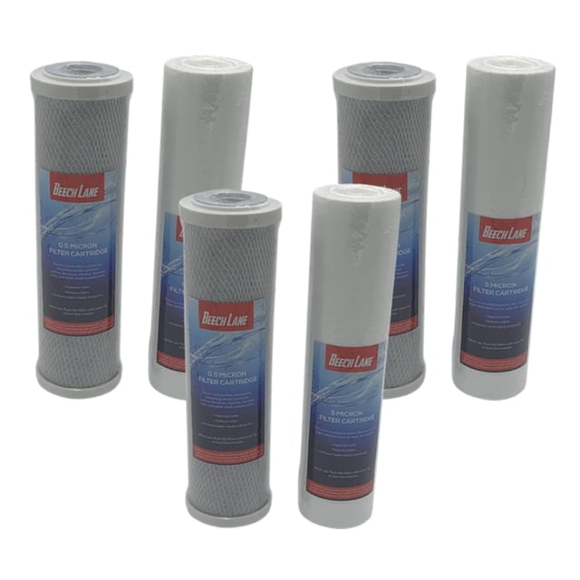 Beech Lane Filtres de Remplacement d'Eau Doubles pour RV Externe - 3 Ensembles