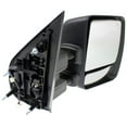thumbnail image 2 of MIRROR Compatible with 2012-2021 Nissan NV1500 NV2500 Right Passenger Towing Heated Power Glass Chrome, 2 of 5