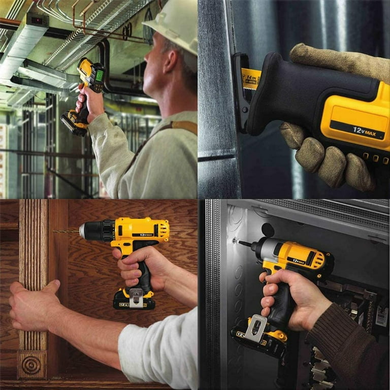 4 Pack DCB120 for Dewalt 12V Max Lithium Battery 3.0Ah DCB123 DCB127 DCB124 DCD710 Walmart