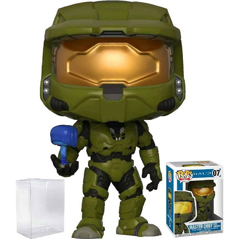 Ed Gade beton Funko Pop! Games: Halo - Master Chief with Cortana Vinyl Figure (Bundled  with Pop Box Protector Case) - Walmart.com