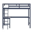 thumbnail image 2 of Hillsdale Furniture Caspian Full Loft Navy, 2 of 13