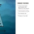 thumbnail image 3 of Wild and Free Just Like the Sea, Arrows Birch Wood Wall Sign (10x15 Rustic Home Decor, Ready to Hang Art), 3 of 5