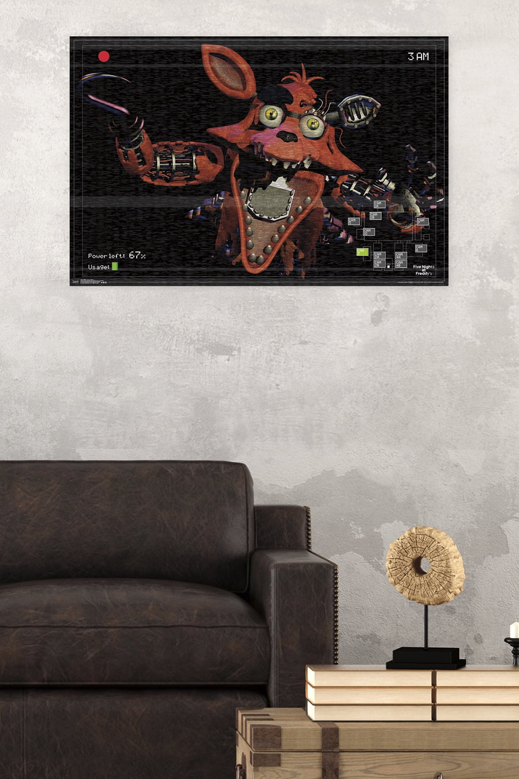 Five Nights at Freddy's - Foxy Camera Wall Poster, 22.375" x 34"