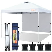 Tacklife 10' x 10' White Pop-up Outdoor Canopie