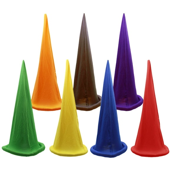 7pcs Christmas Dwarf Hats Halloween Dwarf Hats Dwarf Costume Hats Gnome Hats