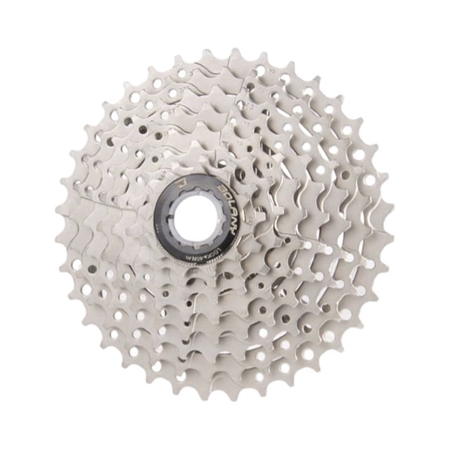 Soidarity Cassette de bicicleta 36T Suministros de ciclismo Tamaño compacto Instalación práctica Cog reemplazado Piezas mejoradas Cassettes de 8 Ciclismo Plata 25T Soidarity OD026183-03