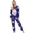 thumbnail image 1 of Ensemble de Pyjama Familial Imprimé Style Européen pour Parent-Enfant Combinaison Assortie, Pyjamas pour Famille, 1 of 5